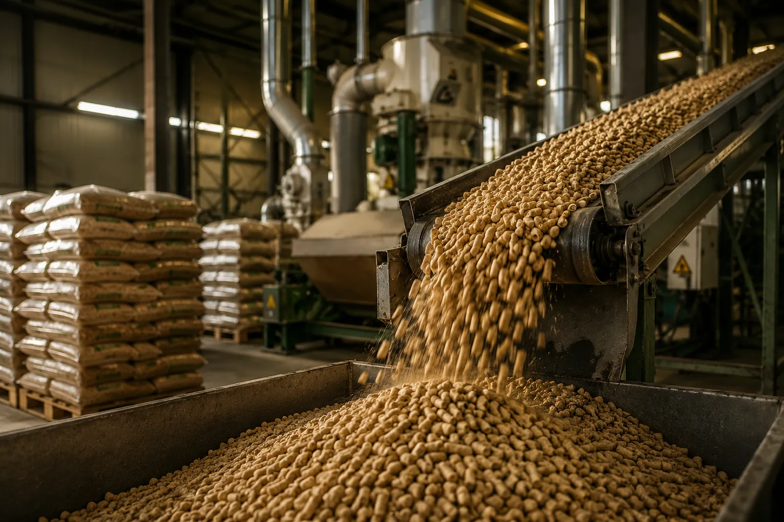 EKO STEP PELLET Production